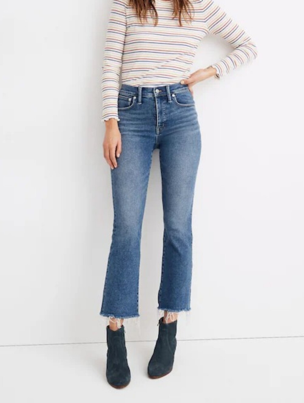 Madewell Cali Demi Boot Jeans Size 26